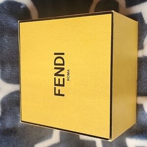 Fendi Yellow Jewelry Magnetic Box